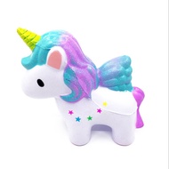 Mini Soft New Lovely Rainbow Horse Dreamlike Unicorn Squishy Scented toy