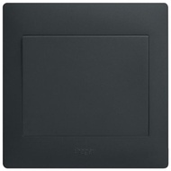 HAGER Switch And Socket KNIGHT BLACK MUSE (CAT6 Socket purchase 1x FREE 1.5m Cat6 Cable)