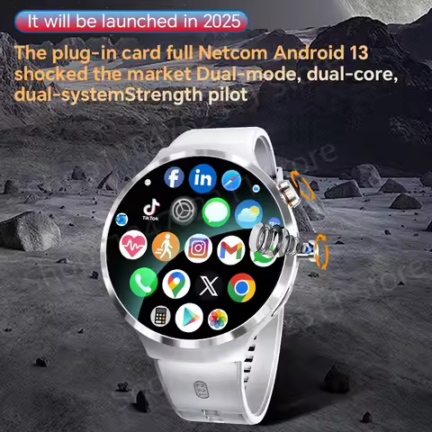 S13 Smart Watch 1.98inch Amoled 720*720 Smartwatch With 210° Rotating Camera GPS APP Store Download 