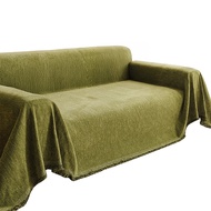 Chenille Fabric Sofa Cover Pet Hair Resistant Couch Cover Chenille Sofa Cover Soft Fabric Furniture