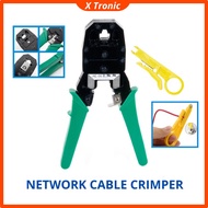 Network Lan Cable Wire Cutter Crimper Plier Stripper Crimping Tool RJ11 RJ45