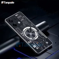 Tanpaile Cooling Metal Case For Redmi Note 13 Pro+ 12 Turbo Speed 12R 12T 11T POCO X4 X5 F5 GT Shock