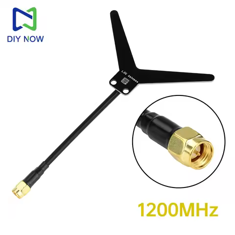 1200MHz 1.2G Image Transmission Antenna Y-type Antenna Racing Drone FPV Antenna 2.0dBi High Gain 50W