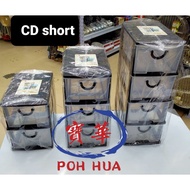 Homeware CD Drawer Multi-Purpose Storage Plastic Drawers Desk Organizer Mini Storage Compartments Ca