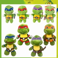 ใหม่ 12/26 ซม.เต่านินจารูป Kawaii ตุ๊กตาตุ๊กตาอะนิเมะเกม TMNT LEO พวงกุญแจเครื่องประดับของเล่นสําหรั