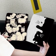 Three fold tablet case for iPad air2 gen5 gen10th air1 gen8 air3 10.9 gen9 nimi6 10.2 gen7 nimi5 gen