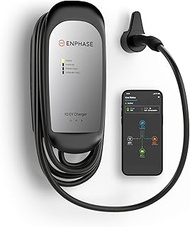 NACS Connector 48 Amp Hardwired EV Charger - Enphase IQ 60, Level 2 Smart Charger with Wi-Fi, Safety