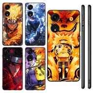A17K Anime Naruto for OPPO F5 A73 F7 F9 F11 F17 F19 Pro Plus A7X A9 A74 TPU black shell