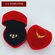 Cincin Emas 585 V Seiries Batu Gold Ring 585 V Seiries Stone Simple Emas Tulen Tulin Merisik