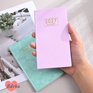 BDRBA 2027 Planner, Multicolor Lined Pages A6 Planner Notebook, Gifts Portable 2027 Weekly Planner O
