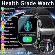 2026New ECG+PPG AI Health Diagnose Smart Watch Men Women Clock Blood Lipid BP Uric Acid Heart rate T