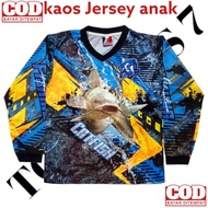 kaos jersey lengan panjang anak anak motif ikan mancing mania 006