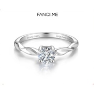 Fancime “Forever Yours” Lab-Grown Diamond Ring Engagement & Proposal Ring for Her