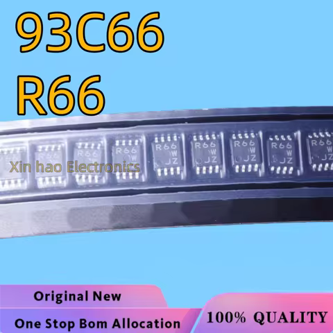 5PCS C66 R66 93C66 MSOP8 EEPROM C86 R86 C76 R76 C56 R56 R46 Chip For New Type For Hyundai For Kia Fo