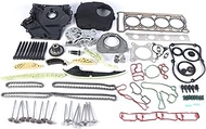 INGKAN Engine Timing Chain Kit w/Sealing Gasket Camshaft Bracket Fits for 08-15 A-udi VW A4 Q5 TT Be