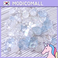 Transparent Clear sky mix resin deco charms 50pcs decoden cream decoration charm Diy toploader Phone