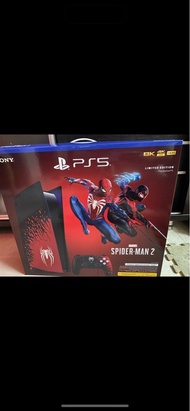 Ps5 Spider-Man 2 edition 主機盒