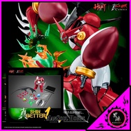 👨🏻限時預訂🔥 POSE+ METAL HEAT 系列 真三一萬能俠 一號 世界最後之日 ver. 正常版 Getter Robo Armageddon Shin Getter 1 合金 可動 Fig