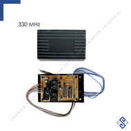 AUTOGATE REMOTE CONTROL RECEIVER 8 DIP SWITCH 2 CHANNEL 330 MHZ / 433 MHZ