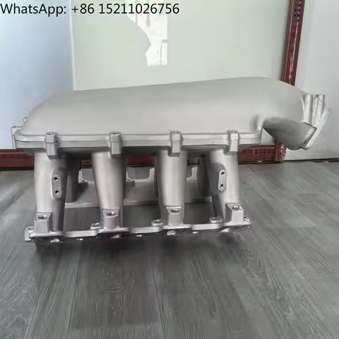 Aluminum Satin LS Hi-Ram EFI Manifold Fit LS1/LS2/LS6 Engine