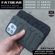 FATBEAR Tactical Military Grade Rugged Armor Case Cover for iPhone 13 12 Pro Max Mini / 11 Pro Max High Quality in Stock