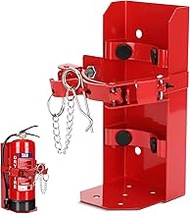 Heavy Duty Vehicle Bracket,Fire Extinguisher Brackets&Mounts-St12 Steel Red, Fit 5lb Dry/2.5lb Co2 E