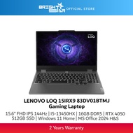 LENOVO LOQ 15IRX9 83DV01BTMJ Gaming Laptop - 15.6" FHD IPS 144Hz/I5-13450HX/RTX 4050/16GB D5/512GB S