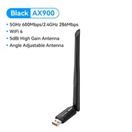 Vention USB wifi AX900 5Ghz 2.4Ghz băng tần kép 5dBi ăng-ten đầu thu wifi cho PC Windows 7 10 11 máy