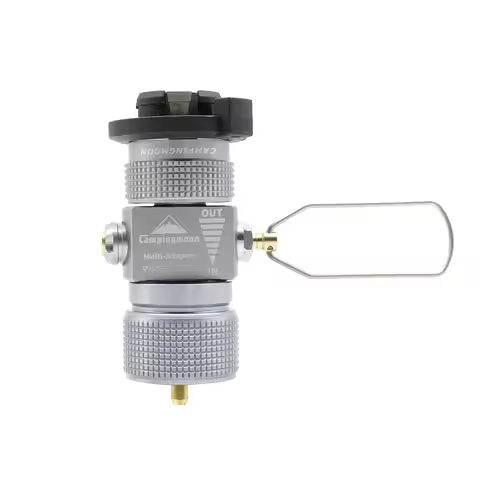 Camping Gas Filling Adapter for Outdoor Gas Canister Cartridge and Cylinder MAPP Gas Tank