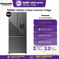 Panasonic 495L 3 Doors Refrigerator Prime+ Edition Premium NR-CW530XMMM Auto Ice Maker Peti Sejuk 冰箱 WAH LEE STORE