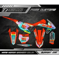DECAL KTM 250 2017 DECAL STICKER KTM 250