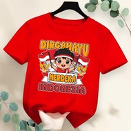 UNISEX AUGUST 17TH CHILDREN'S TOP BOYS' AND GIRLS' CLOTHES/ AUGUST 17 CHILDREN'S INDEPENDENCE T-SHIR