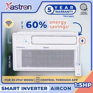 Astron 1.5HP Smart Inverter WindowType Aircon | INVW150 | Energy-Saving | Remote Control