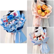 Winnie the Pool 小熊維尼 Hello Kitty Kitty 史迪仔 星際寶貝 畢業花 畢業花束 畢業 畢業禮物 畢業公仔 畢業帽 情侶 閨蜜 祝福 禮物 花束 玫瑰