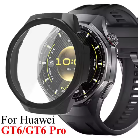 PC Case for Huawei Watch GT 6 Pro 46mm Screen Protector Protective Cover Tempered Glass Huawei GT6 4