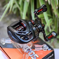 Proberos P4 Horizontal Reel with Dragclick Sound - Horizontal Fishing Reel Specializing in Left and 