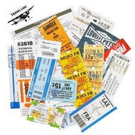 20pcs Suitcase Sticker Design Boarding Pass Travel Ticket Rimowa