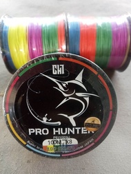 สาย PE 80 ปอนด์ ยาว 100 เมตร (Pro Hunter)