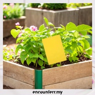 [encounterr.my] 100Pcs Dual-Sided Sticky Traps Waterproof Double Sided Sticky Trap for Gnats Plant F