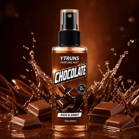 Chocolate Perfume Spray, Rich Sweet Fragrance, Long Lasting Light Scent for Daily Wear, Dates, Offic