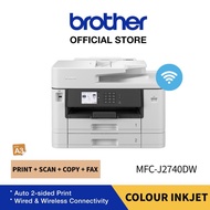 Brother MFC-J2740DW A3 All in One Wireless Colour Inkjet Printer | Auto 2-sided Print | 3.5" Touchscreen | Scan,Copy,Fax