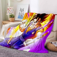 Flannel Production 3d Cartoon Anime Blanket Blanket Children Cartoon Print Dragon Ball Blanket ZEMX