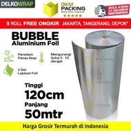 YK7 Peredam Panas Atap Rumah Insulation Alumunium Bubble Wrap Foil