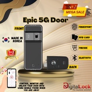 [FREE INSTALLATION] Epic 5G Fingerprint Digital Door Lock (Made in Korea)