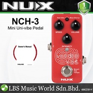 NUX NCH-3 Voodoo Vibe Chorus Mini Digital Electric Guitar Effect Pedal (NCH3 NCH 3)