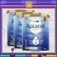 Aptamil Gold+ 1-2-3 Australian Nutritional Supplement Powder 900g