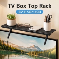 Universal TV Screen Top Shelf TV Box Bracket TV Box Top Rack TV Media Box Router Shelf