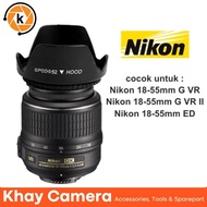 Lens Hood Kit Nikon D40 D40x D60 D3000 D3100 D3200 D5000 D5100 D5200 Lenshood Flower 18-55mm Lens Ho