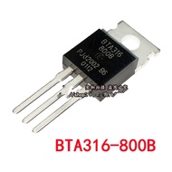 1PCS-5PCS BTA316-800B BTA316800B TO-220 BTA316 800B 16A 800V Three terminal bidirectional thyristor 