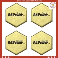 [Direct from Japan]AdPower Sonic HEXAGON (Gold, SS) Sound quality improvement sheet for audio equipm